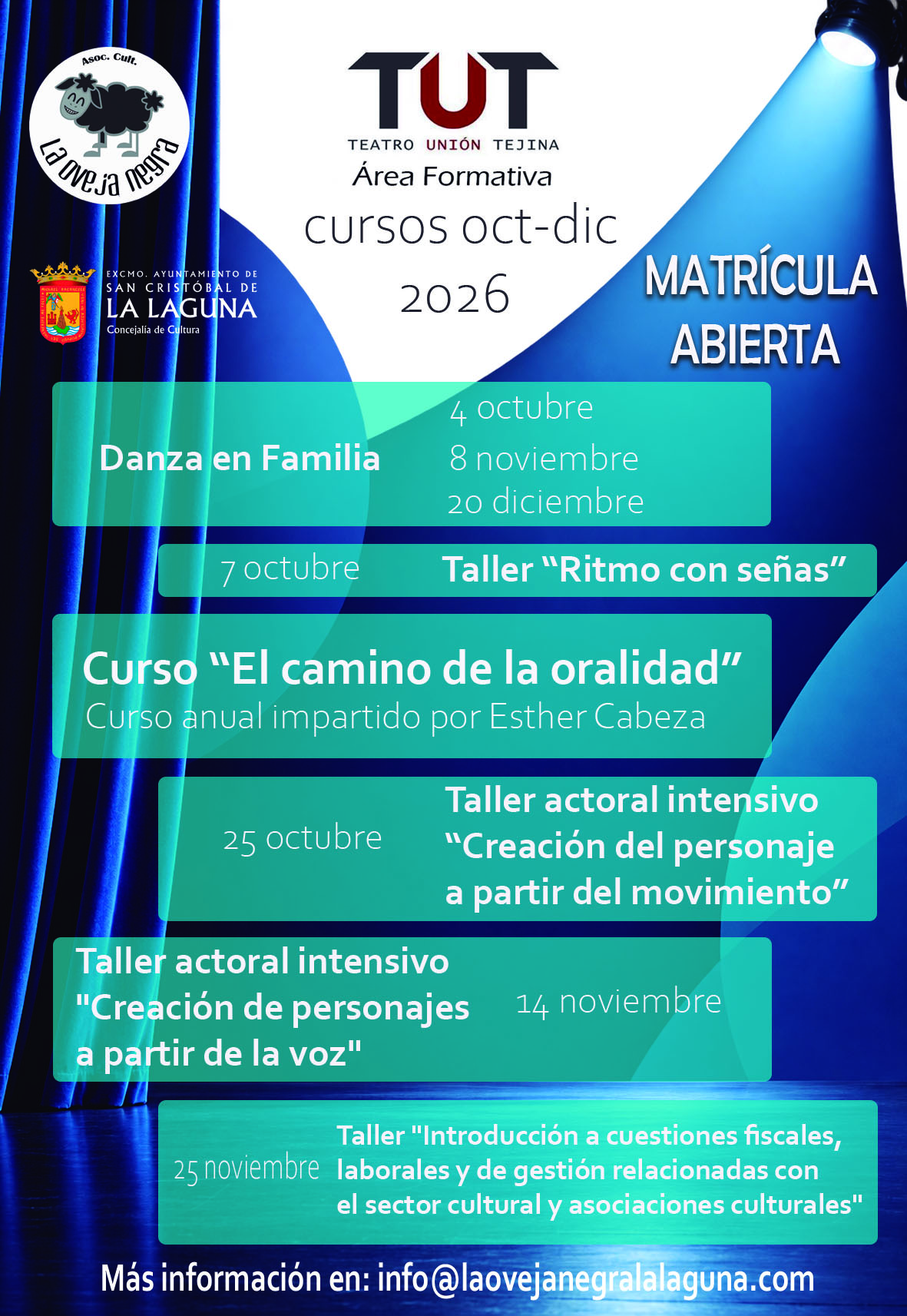 cartel cursos 2026 oct-dic