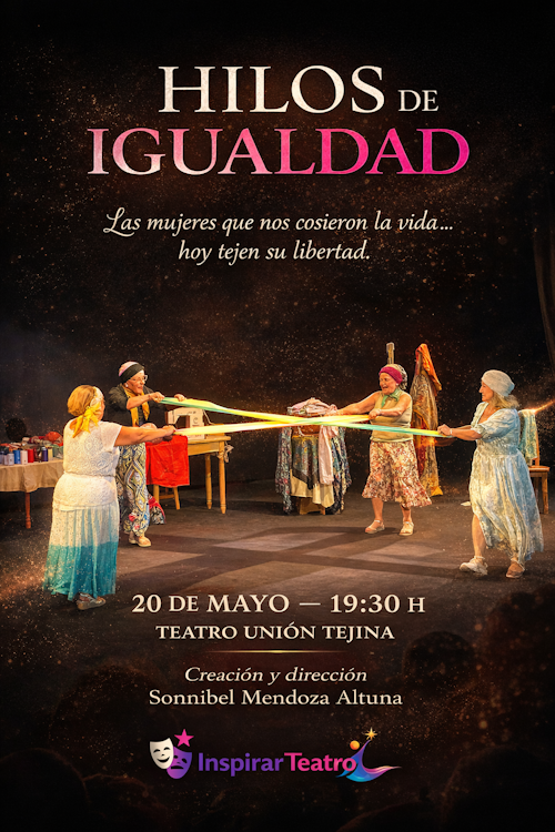 Cartel Hilos de Igualdad - Sonnibel Mendoza