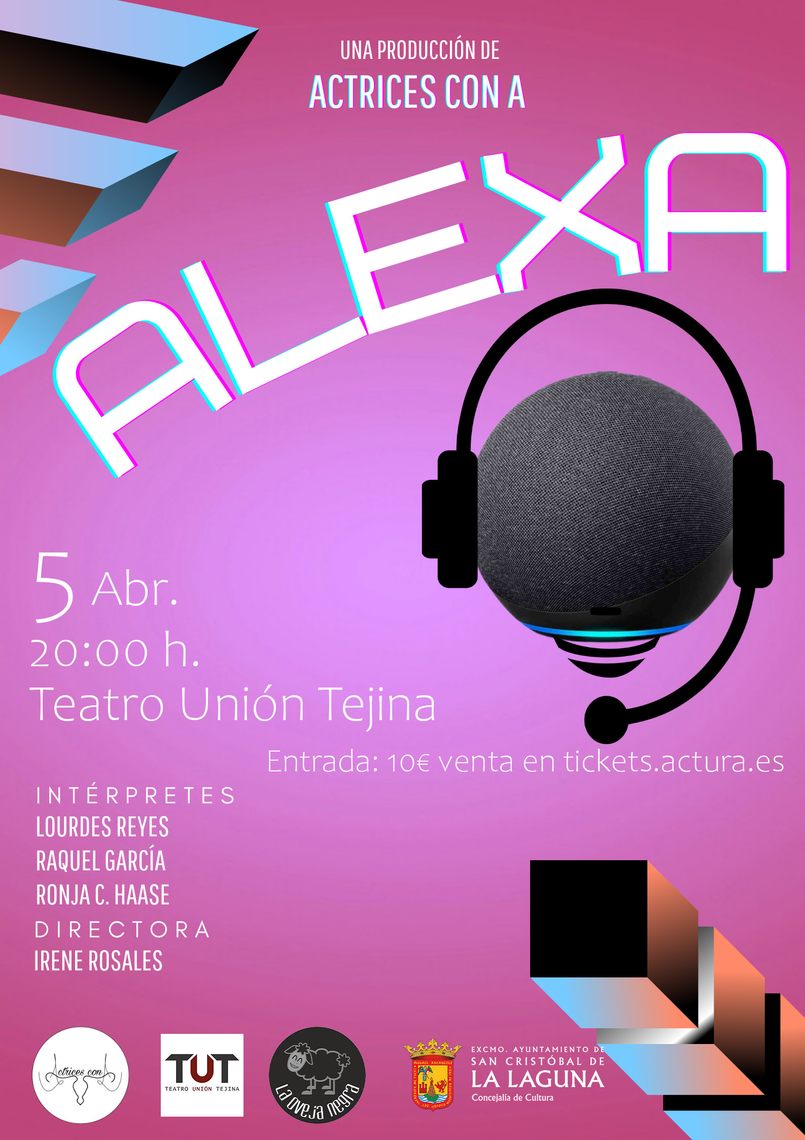 CARTEL ALEXA GENERAL - Actrices Con A imprenta